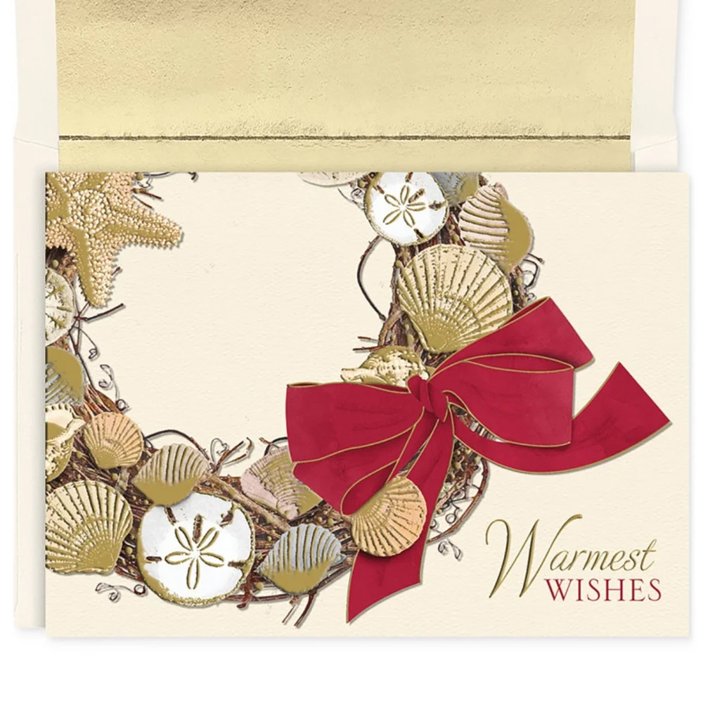 Christmas cards, 18 with envelopes